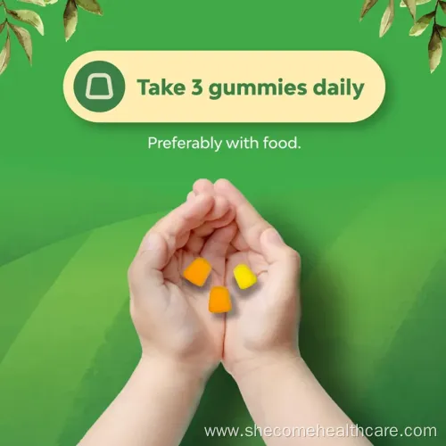 Kids Omega DHA Gummies for Brain and Eye Health